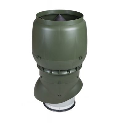 Изолированный вентиляционный выход Vilpe XL 250/ИЗ/500 + колпак, RR 11 – темно-зеленый