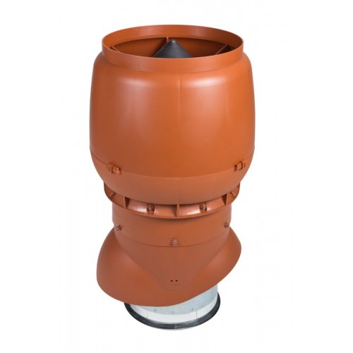 Изолированный вентиляционный выход Vilpe XL 250/ИЗ/500 + колпак, RR 750 – терракот