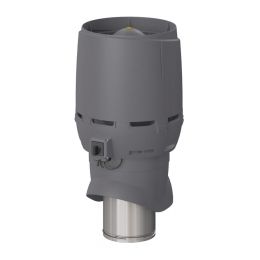 Вентилятор Vilpe XL Eco200P/500 FLOW, RR 23 – серый графит