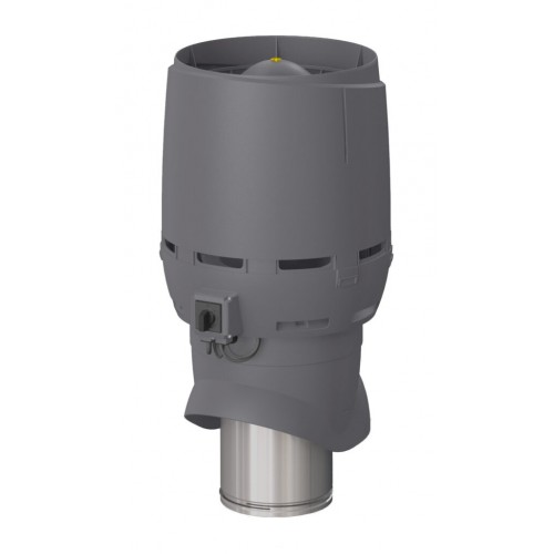 Энергоэффективный вентилятор постоянного тока Vilpe XL Eco200P/500 FLOW, RR 23 – серый графит