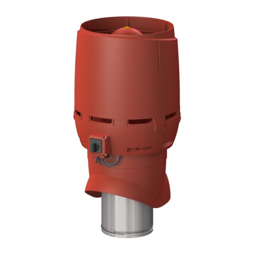 Энергоэффективный вентилятор постоянного тока Vilpe XL Eco200P/500 FLOW, RR 29 – красный