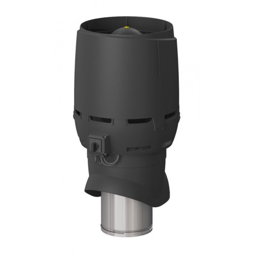 Энергоэффективный вентилятор постоянного тока Vilpe XL Eco200P/500 FLOW, RR 33 – черный