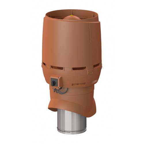 Энергоэффективный вентилятор постоянного тока Vilpe XL Eco200P/500 FLOW, RR 750 – терракот