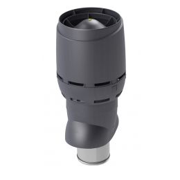 Вентилятор Vilpe XL Eco200P/700 FLOW, RR 23 – серый графит