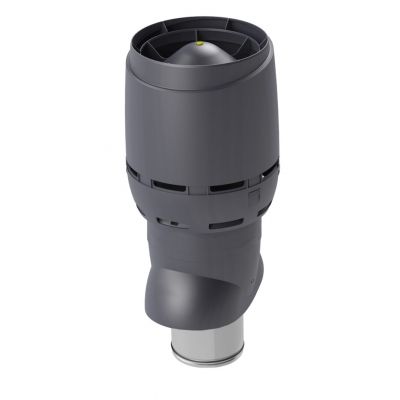 Энергоэффективный вентилятор постоянного тока Vilpe XL Eco200P/700 FLOW, RR 23 – серый графит