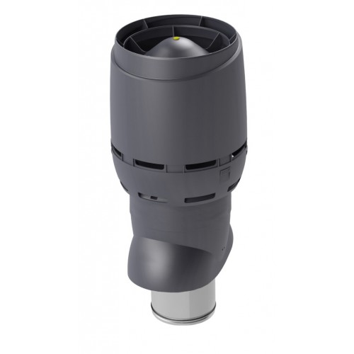 Энергоэффективный вентилятор постоянного тока Vilpe XL Eco200P/700 FLOW, RR 23 – серый графит