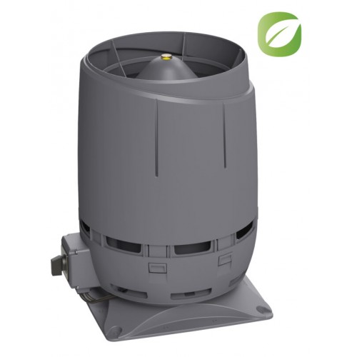 Вентилятор Vilpe ECo110S FLOW для биотуалетов и удаления радона, RR 23 – серый графит