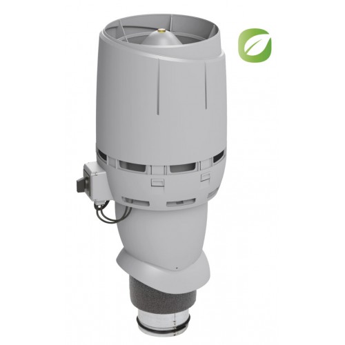 Вентилятор Vilpe ECo125Р/500 FLOW, RR 21 – светло-серый