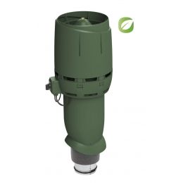 Вентилятор Vilpe ECo125Р/700 FLOW, RR 11 – темно-зеленый