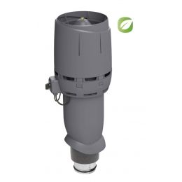 Вентилятор Vilpe ECo125Р/700 FLOW, RR 23 – серый графит