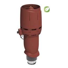 Вентилятор Vilpe ECo125Р/700 FLOW, RR 29 – красный