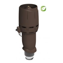 Вентилятор Vilpe ECo125Р/700 FLOW, RR 32 – темно-коричневый