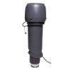 Вентилятор Vilpe E190P/Ø125/700 с шумопоглотителем, RR 23 – серый графит