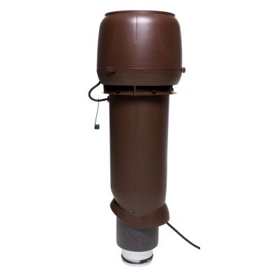 Вентилятор Vilpe E190P/Ø125/700 с шумопоглотителем, RR 32 – темно-коричневый