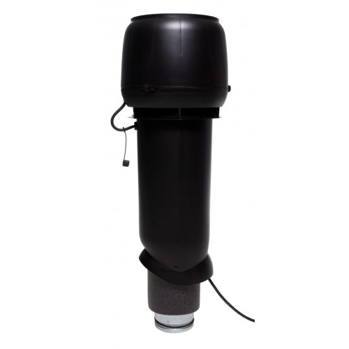 Вентилятор Vilpe E190P/Ø125/700 с шумопоглотителем, RR 33 – черный