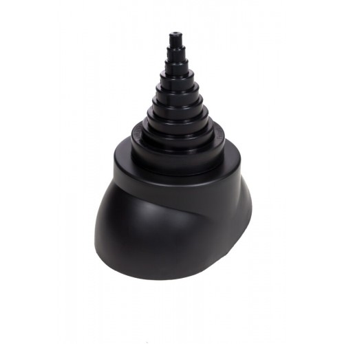 Антенный ворот VILPE для антенн и труб Ø 12-90 мм, RR 33 – черный