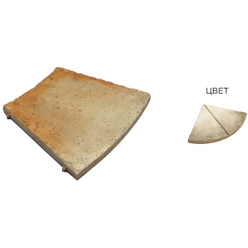 Тротуарная плитка радиальная White Hills, R3 900-14