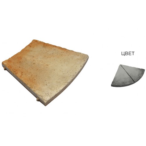 Тротуарная плитка радиальная White Hills, R3 900-84