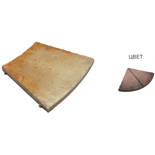 Тротуарная плитка радиальная White Hills, R3 901-44