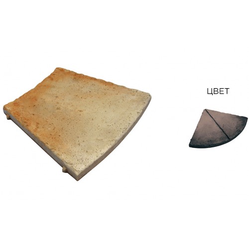 Тротуарная плитка радиальная White Hills, R3 902-44