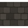 Гибкая черепица CertainTeed Highland Slate Black Granite - эксклюзивная линия черепицы, имитирующая натуральный сланец