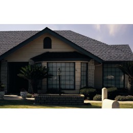 Гибкая черепица CertainTeed Landmark Charcoal Black