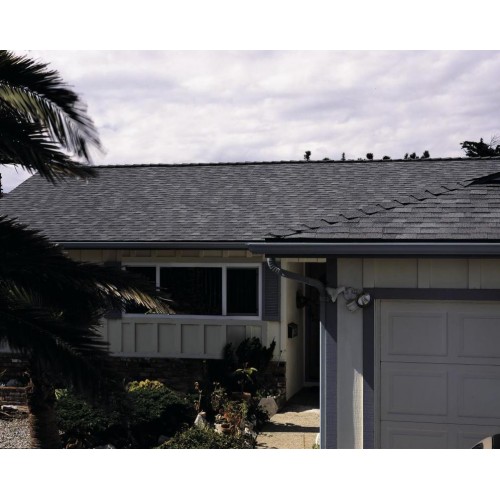 Гибкая черепица CertainTeed Landmark Colonial Slate - двухслойная ламинированная черепица, имитирующая деревянную дранку