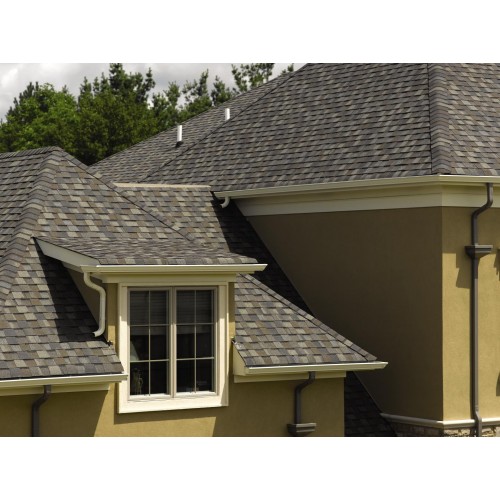 Гибкая черепица CertainTeed Landmark Driftwood - двухслойная ламинированная черепица, имитирующая деревянную дранку