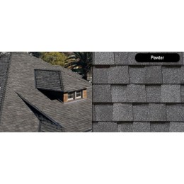 Гибкая черепица CertainTeed Landmark Pewter