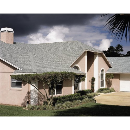 Гибкая черепица CertainTeed Landmark Silver Birch - двухслойная ламинированная черепица, имитирующая деревянную дранку