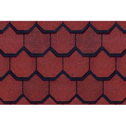 Гибкая черепица CertainTeed Carriage House - черепица премиум класса, имитирующая натуральный сланец фестончатой огранки