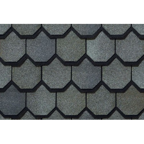 Гибкая черепица CertainTeed Carriage House - черепица премиум класса, имитирующая натуральный сланец фестончатой огранки