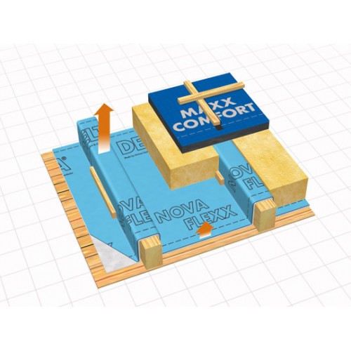 Пароизоляционная пленка DELTA NOVAFLEXX, 50*1,5 м