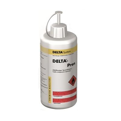 DELTA®-PREN - клей для водостойкого соединения рулонов в местах нахлёста и присоединения плёнок к строительным элементам.