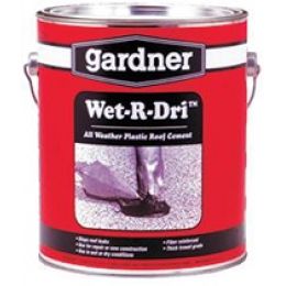 Битумная мастика Gardner Wet-R-Dri Roof Cement 3,4л.