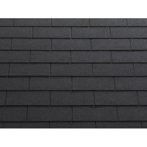 Гибкая черепица KATEPAL 3T, прямоугольная, черный