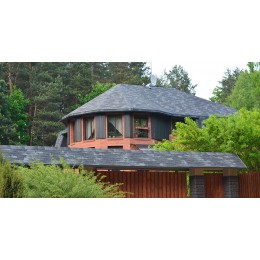 Гибкая черепица KATEPAL Ambient, серебристый коралл