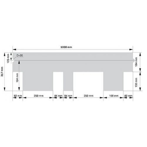 Гибкая черепица KATEPAL Ambient, дизайнерская, темная охра