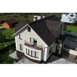 Гибкая черепица KATEPAL Jazzy, коричневый