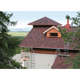 Гибкая черепица KATEPAL Jazzy, красный