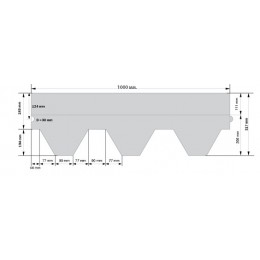 Гибкая черепица KATEPAL KL, зеленый