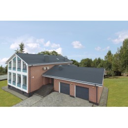 Гибкая черепица KATEPAL KL, черный