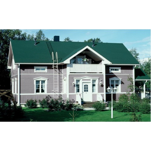 Гибкая черепица KATEPAL KL, шестигранная, зеленый