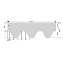 Гибкая черепица KATEPAL Katrilli, зелень моховая