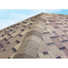 Коньково-карнизная черепица Katepal KL, коричневый