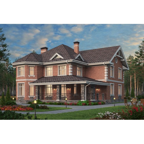 Гибкая черепица KATEPAL Mansion Бран, двухслойная (ламинированная), коричневый