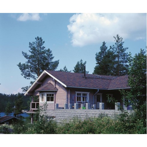 Гибкая черепица прямоугольной формы KATEPAL Rocky, медный отлив