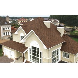 Гибкая черепица KATEPAL Rocky, дюна