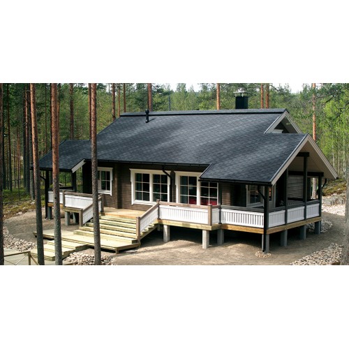 Гибкая черепица прямоугольной формы KATEPAL Rocky, балтика