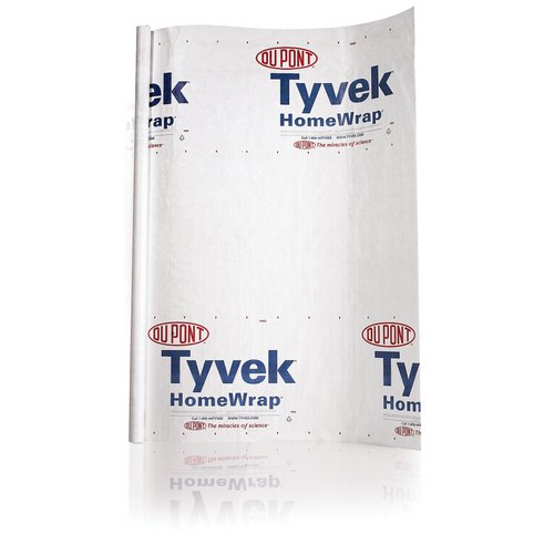 Диффузионная мембрана Tyvek HouseWrap - мембрана, замедляющая распространение пламени, для коммерческих и жилых зданий.